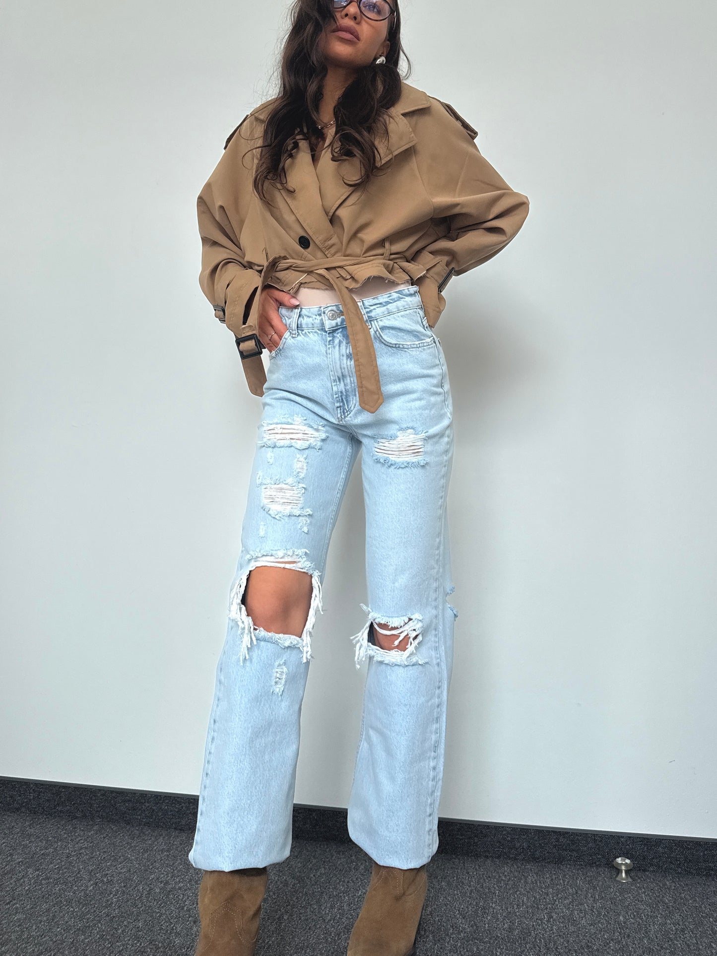 HIGH WAIST JEANS “Off Dutty”