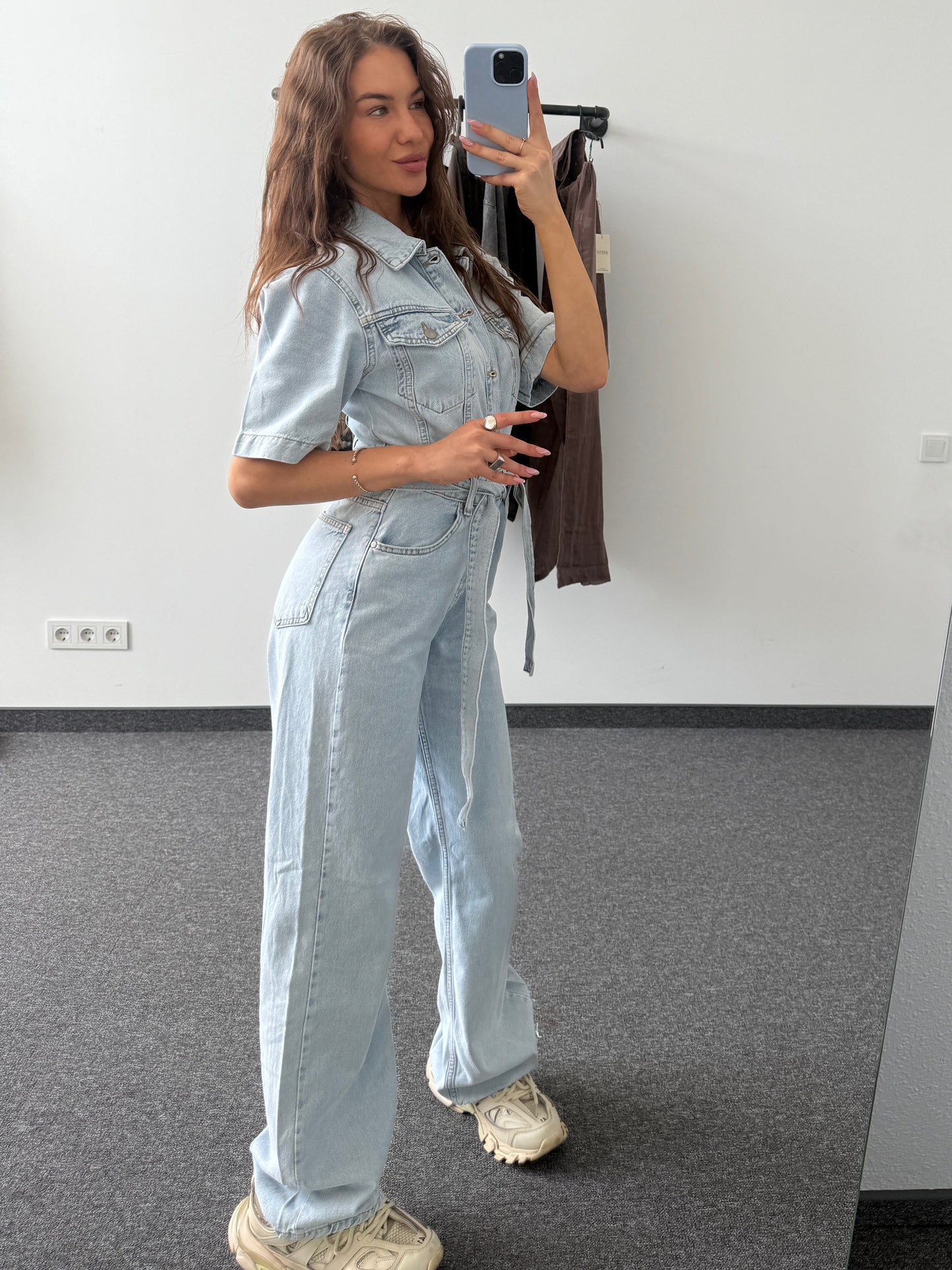 DENIM JUMPSUIT