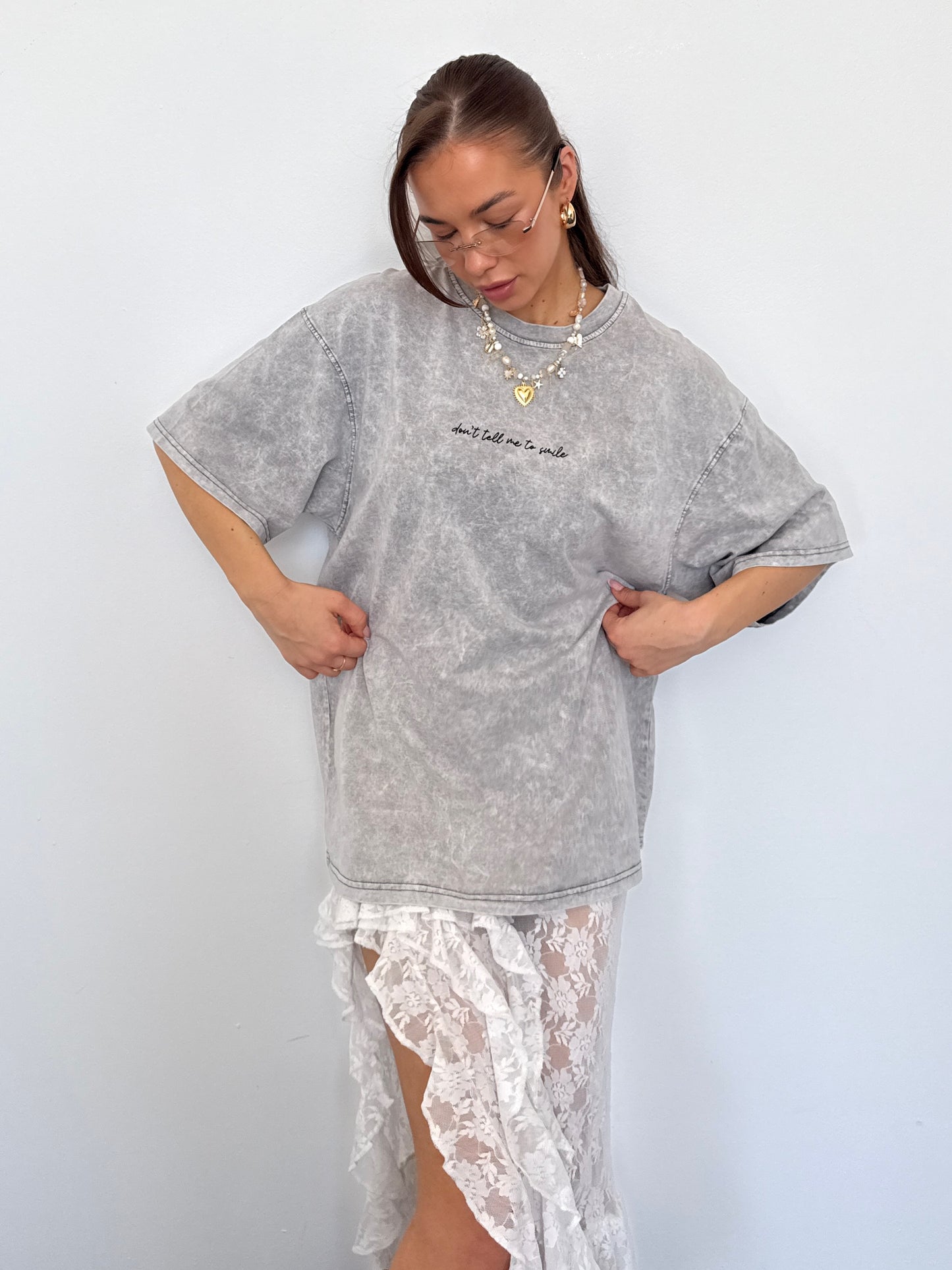 OVERSIZED T-SHIRT “Light Grey”