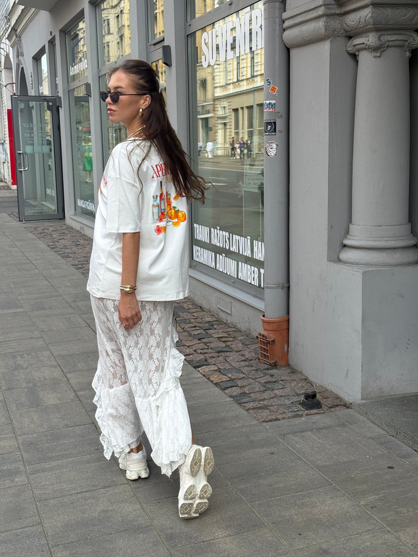 T-Shirt “Aperol Spritz” in white