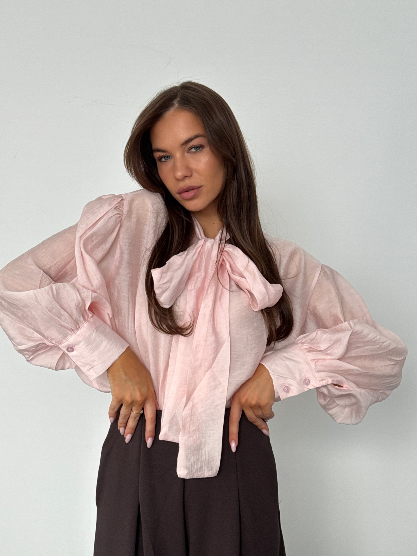 ELEGANT BLOUSE “Light Pink”