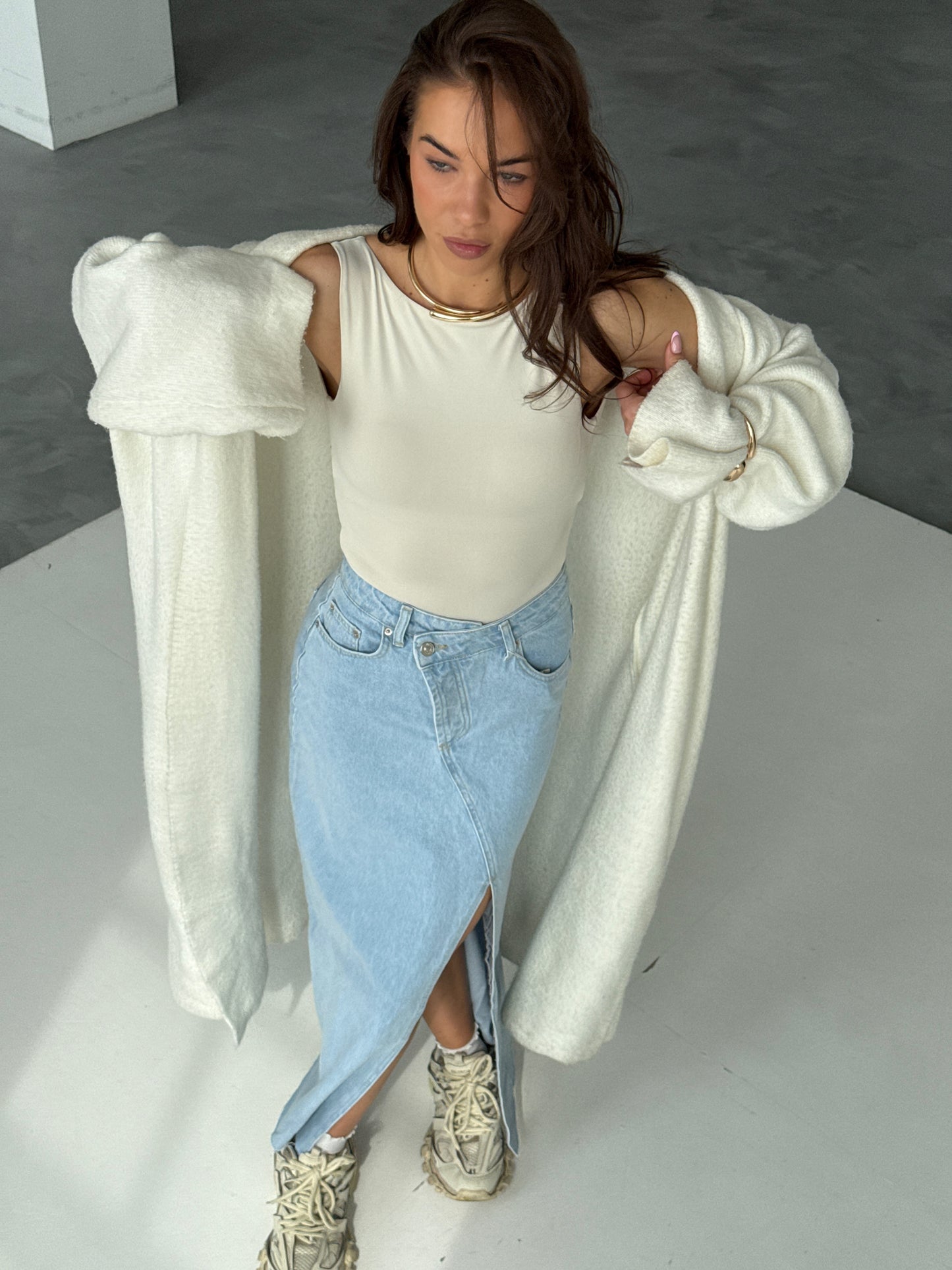 BACK IN STOCK “Wool Cardigan”