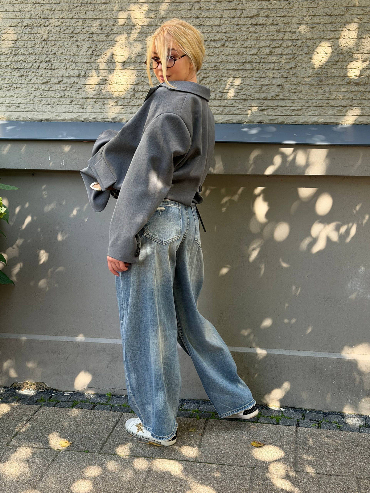 BAGGY JEANS + Belt