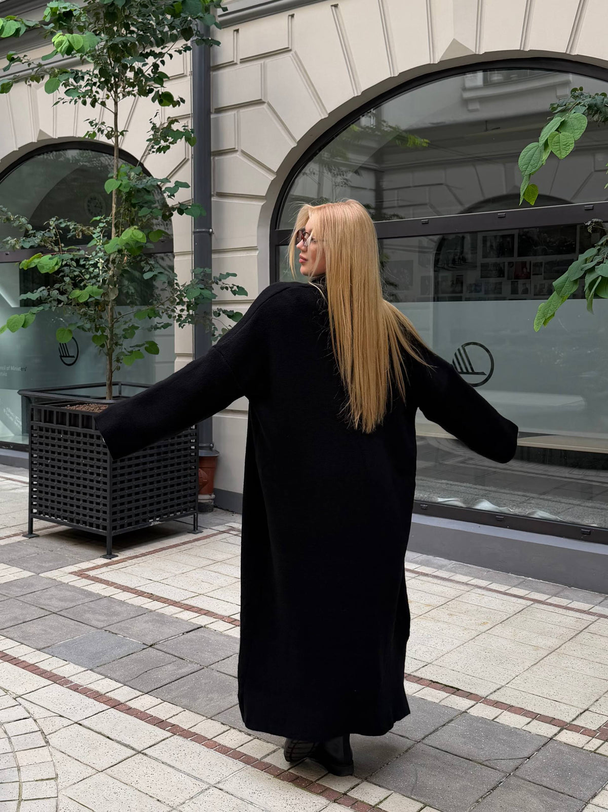 VOOL CARDIGAN “Black”