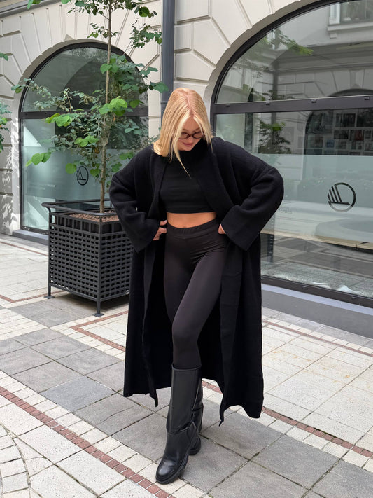 VOOL CARDIGAN “Black”