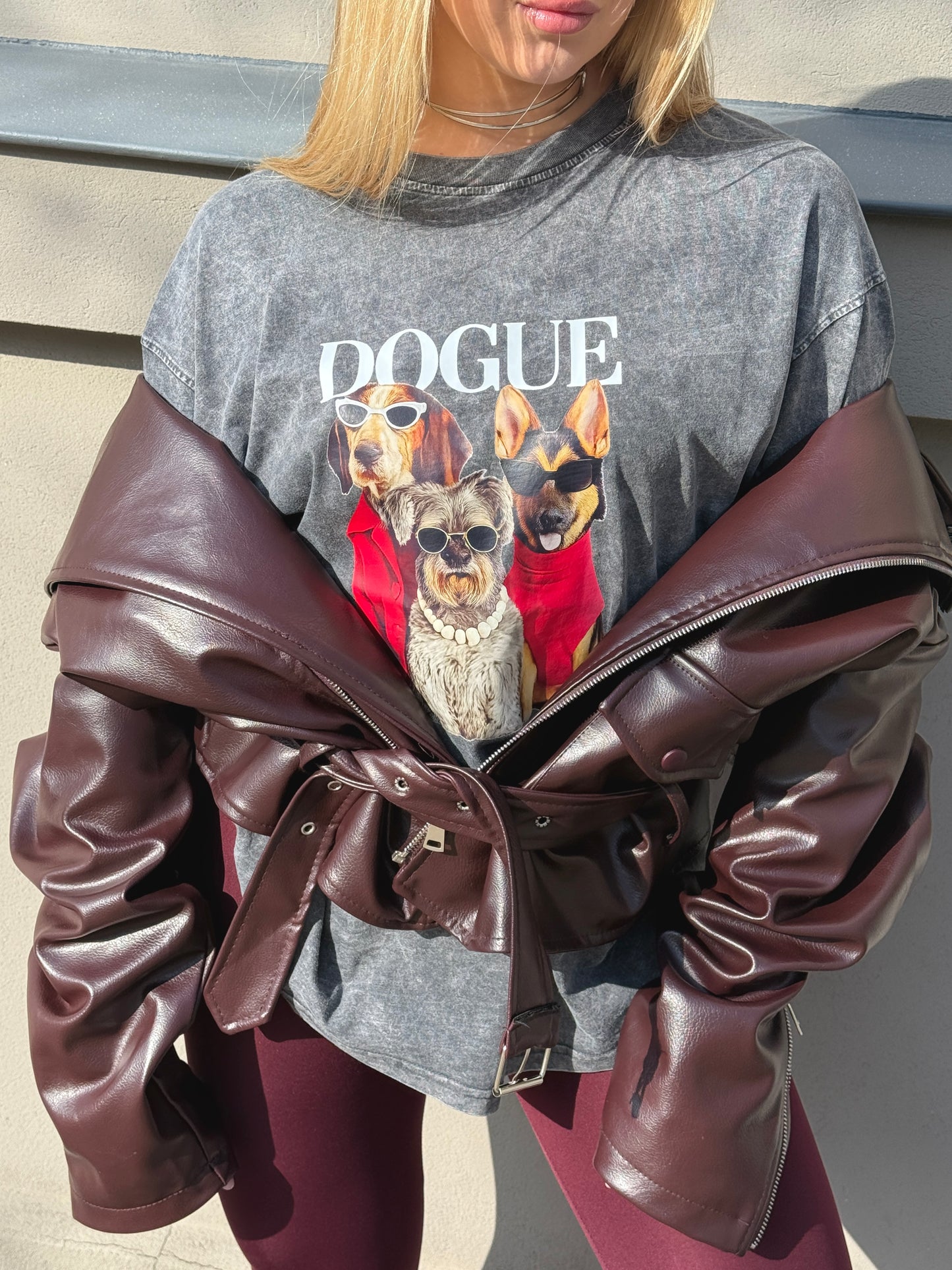 OVERSIZED T-SHIRT “Dogue”
