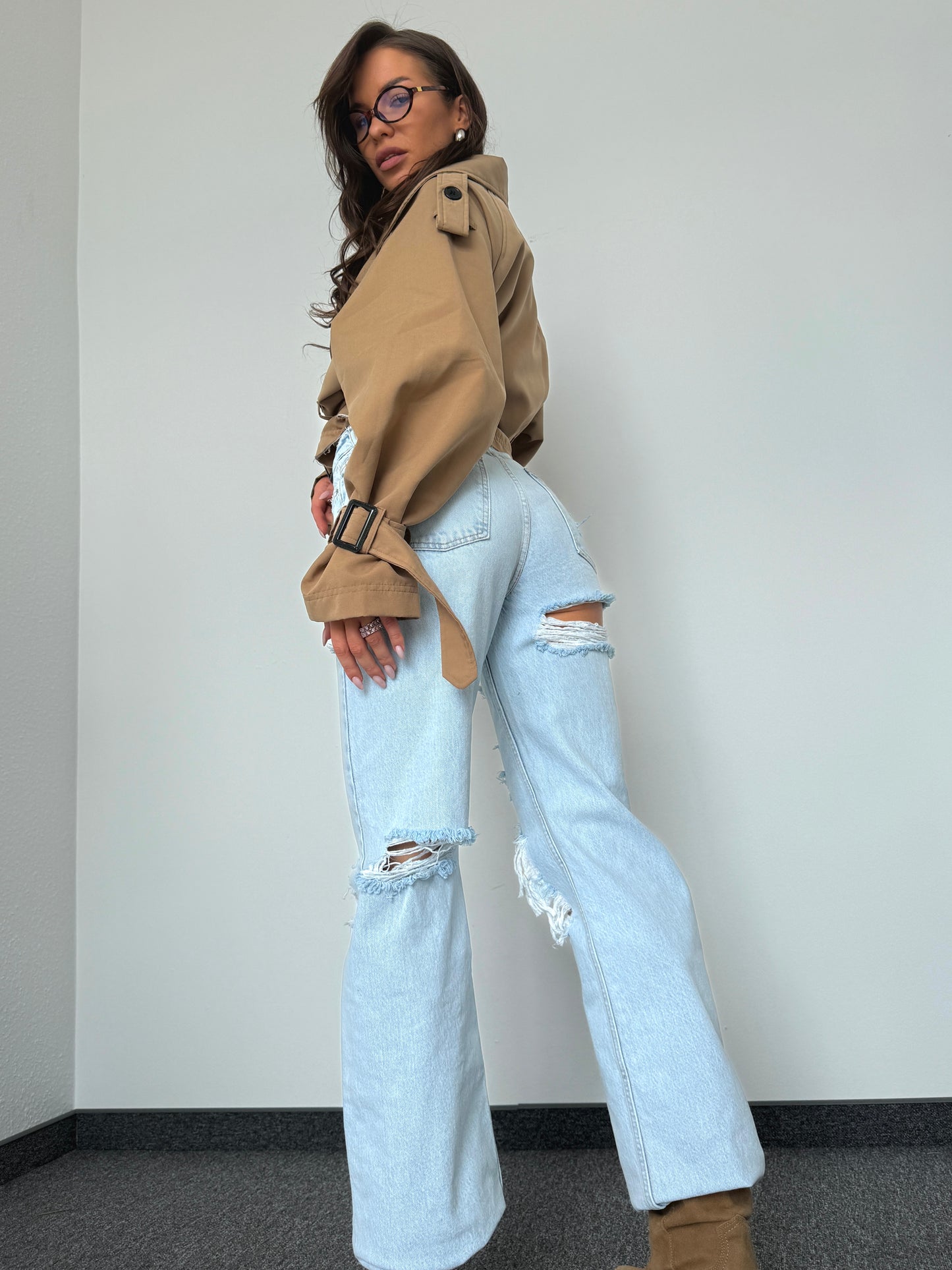 HIGH WAIST JEANS “Off Dutty”