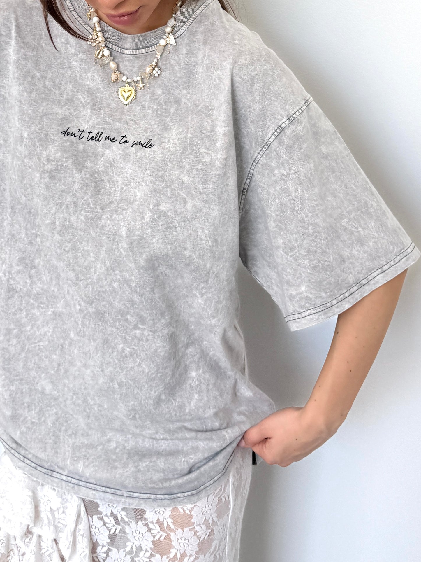 OVERSIZED T-SHIRT “Light Grey”
