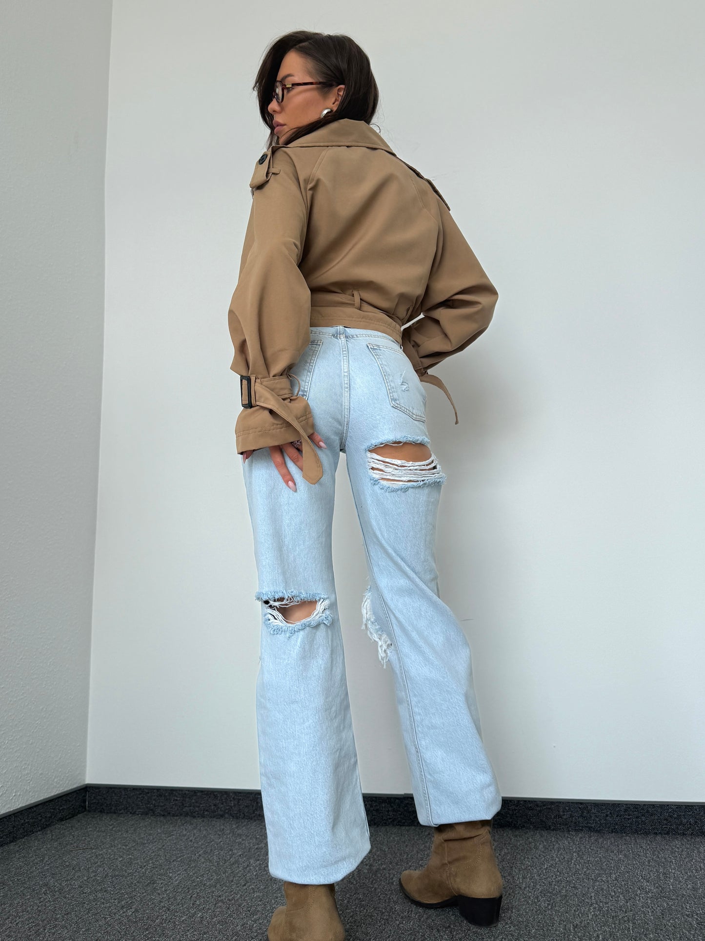 HIGH WAIST JEANS “Off Dutty”