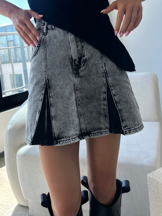 Denim skirt