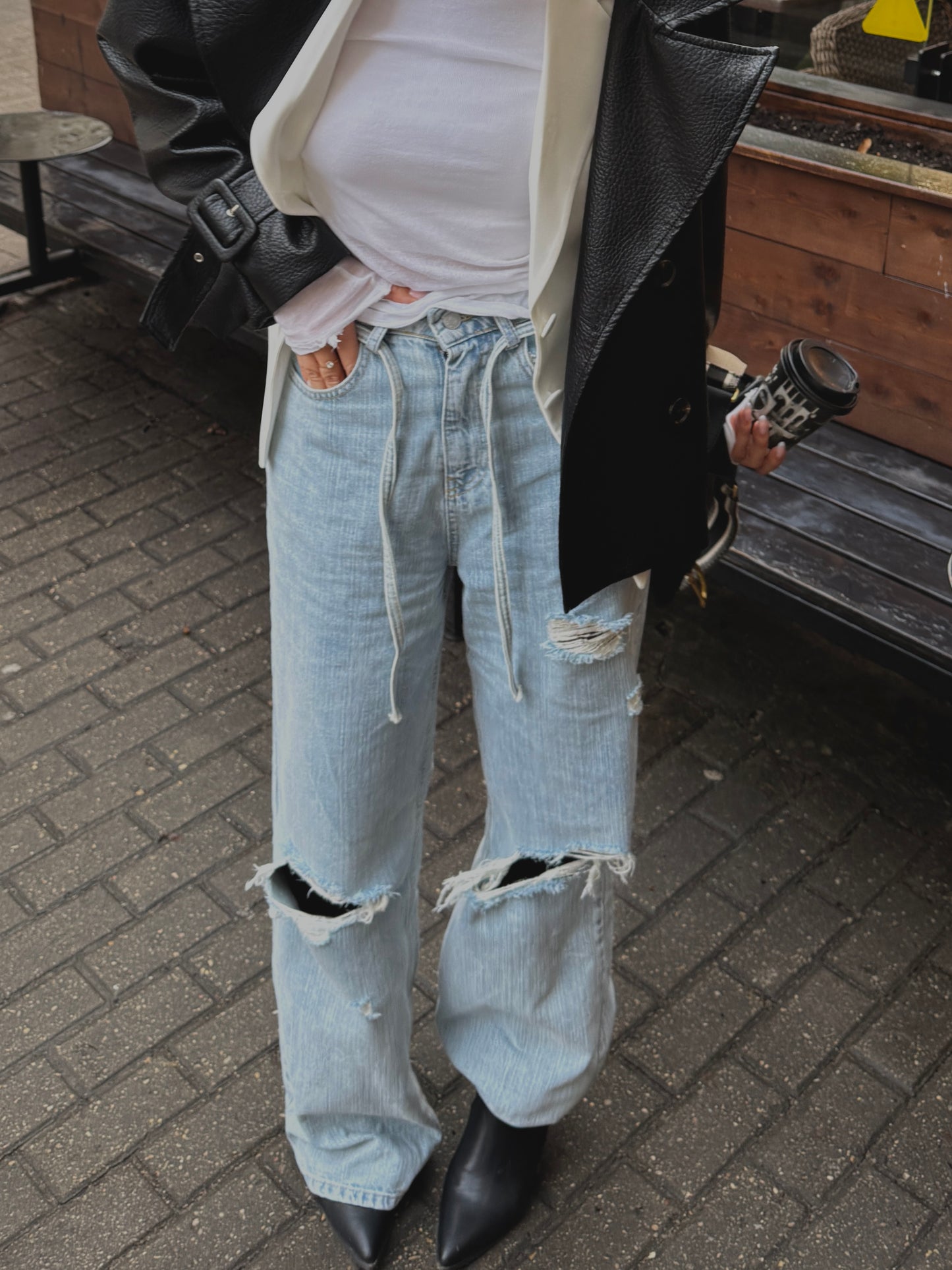 “Downtown Rip Jeans”