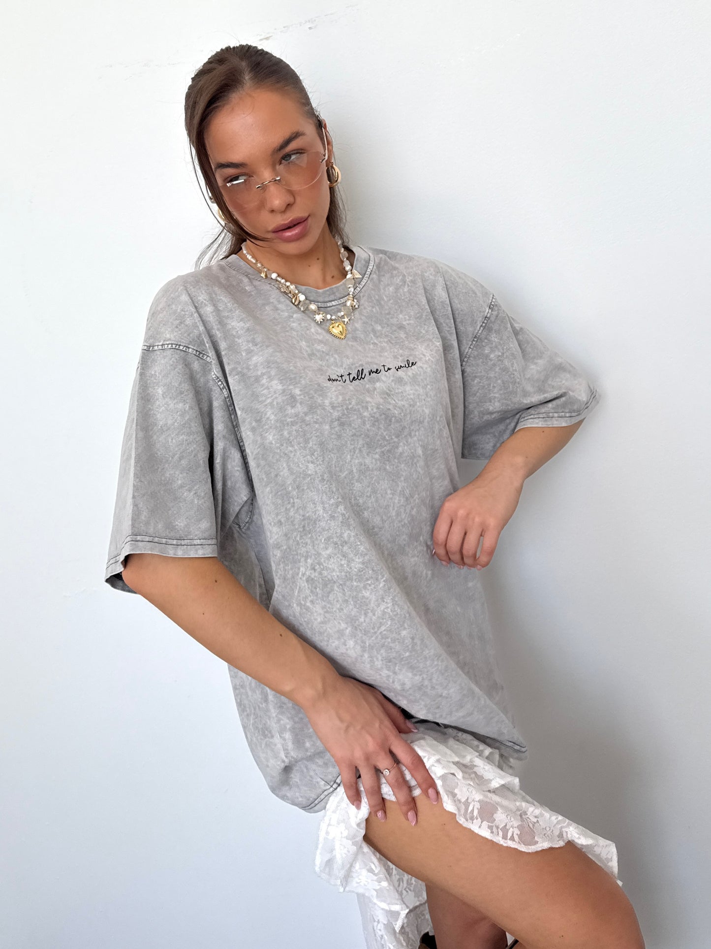 OVERSIZED T-SHIRT “Light Grey”