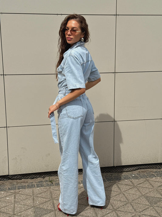 DENIM JUMPSUIT