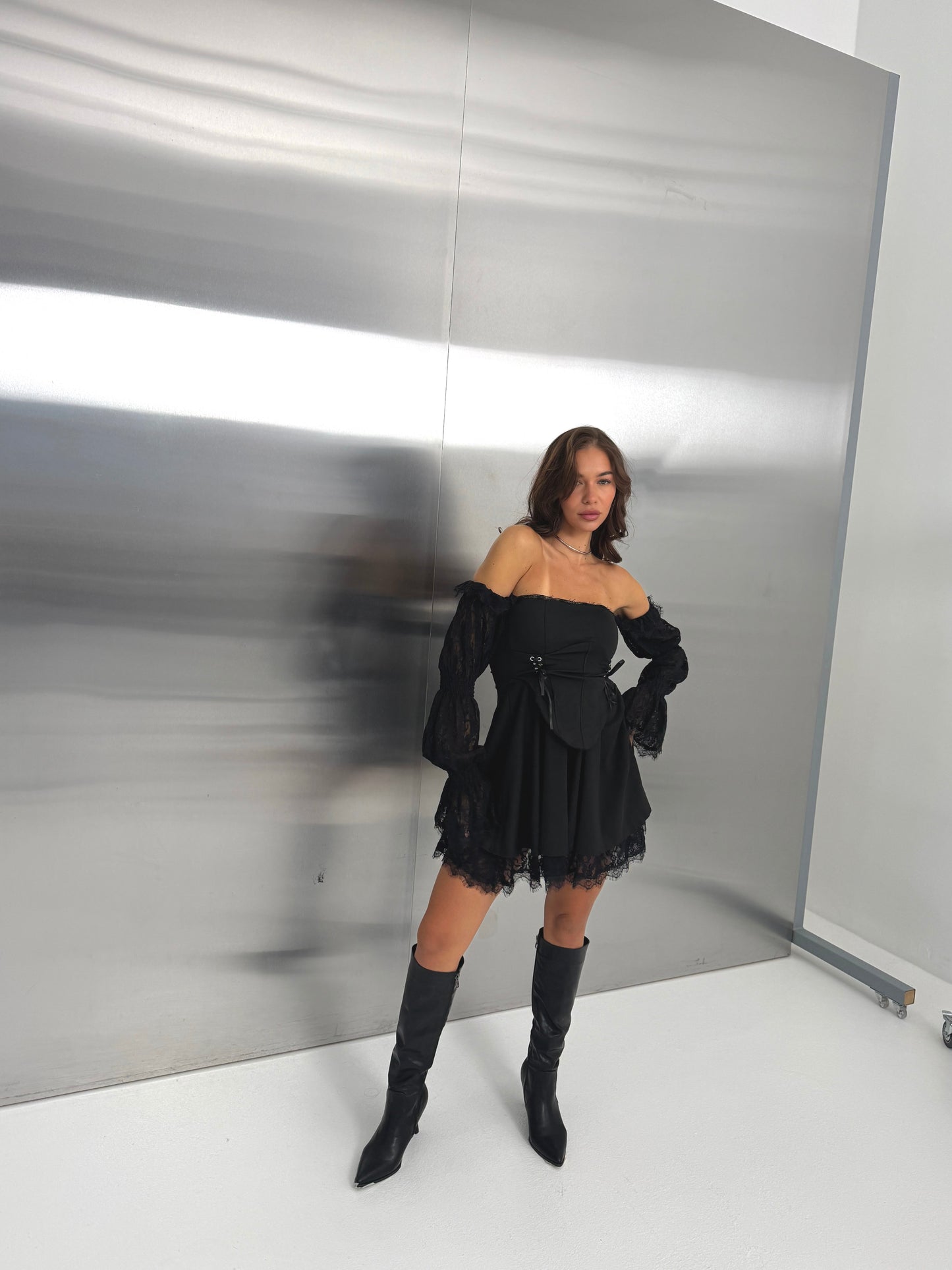 DRESS “Lace Corset Mini”