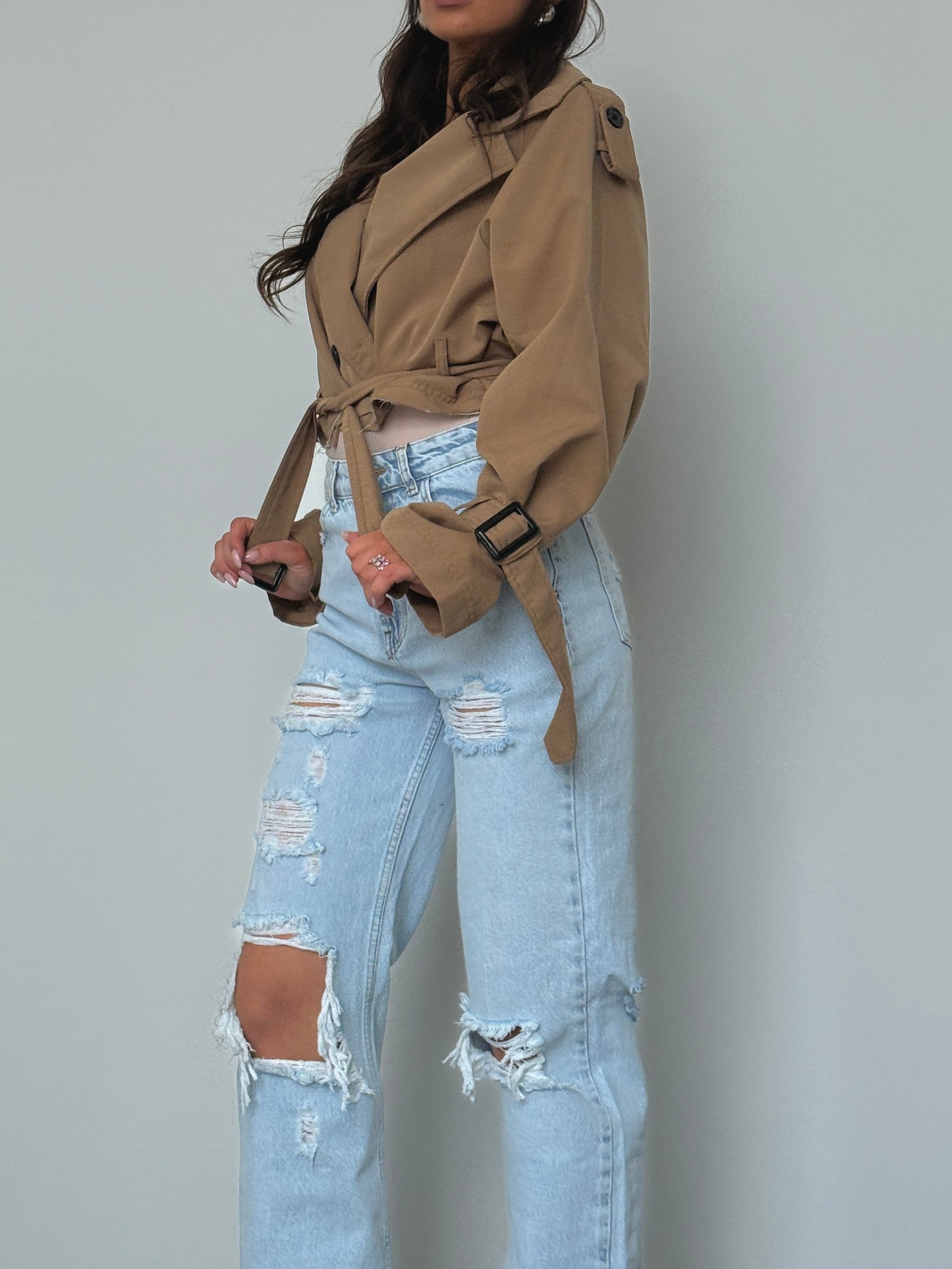 HIGH WAIST JEANS “Off Dutty”