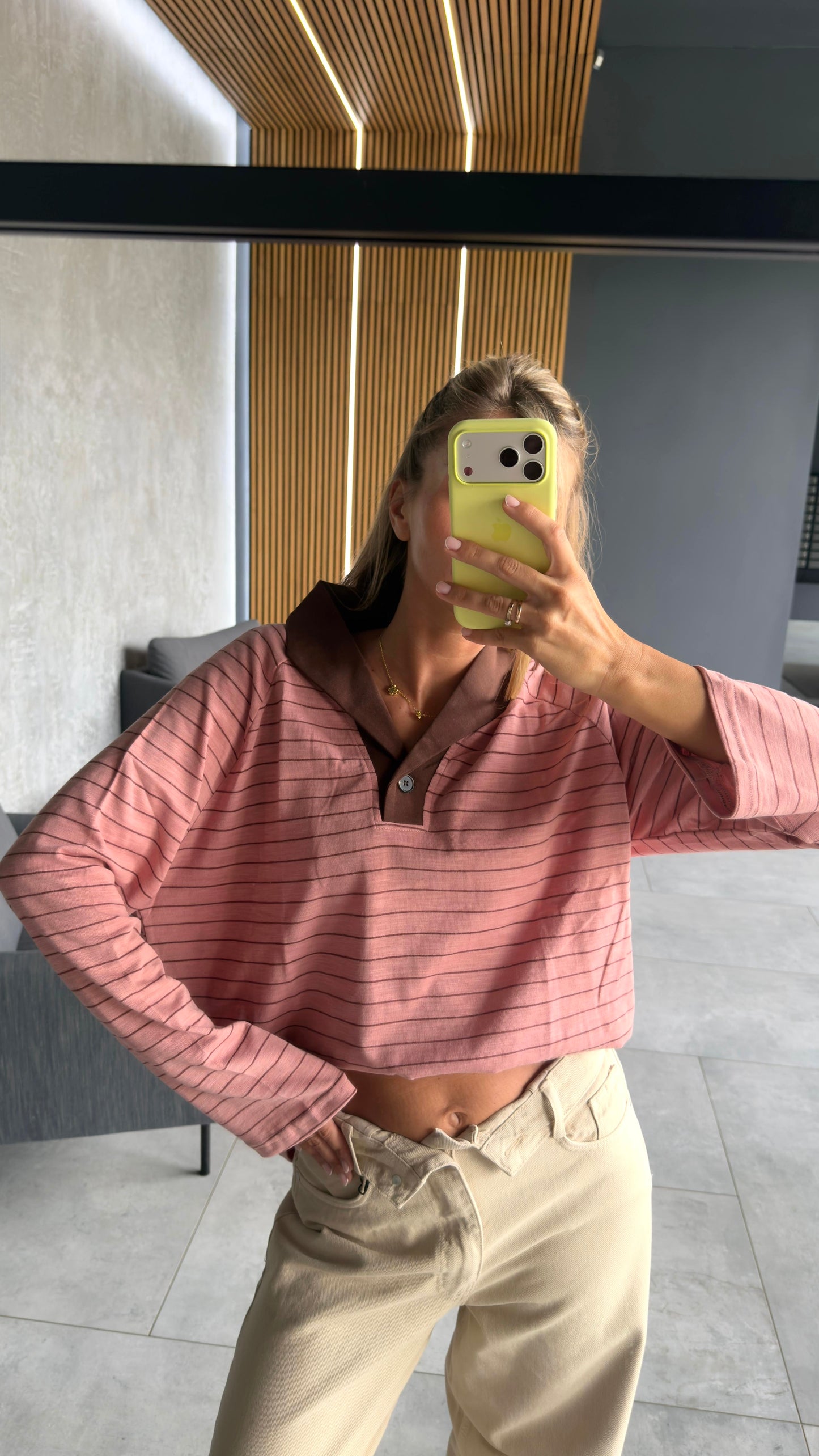 TRENDY LONGSLEEVE pink