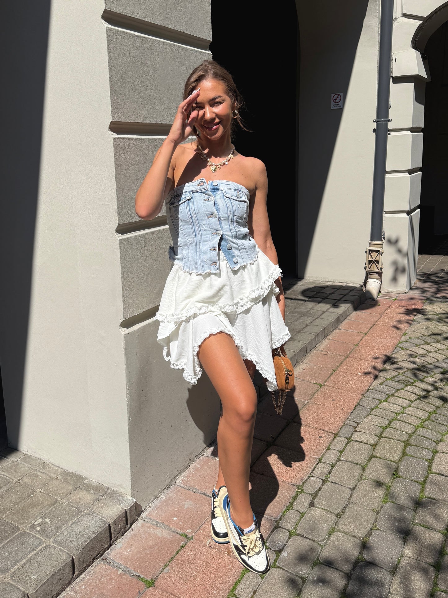 SKIRT “White Ruffle”