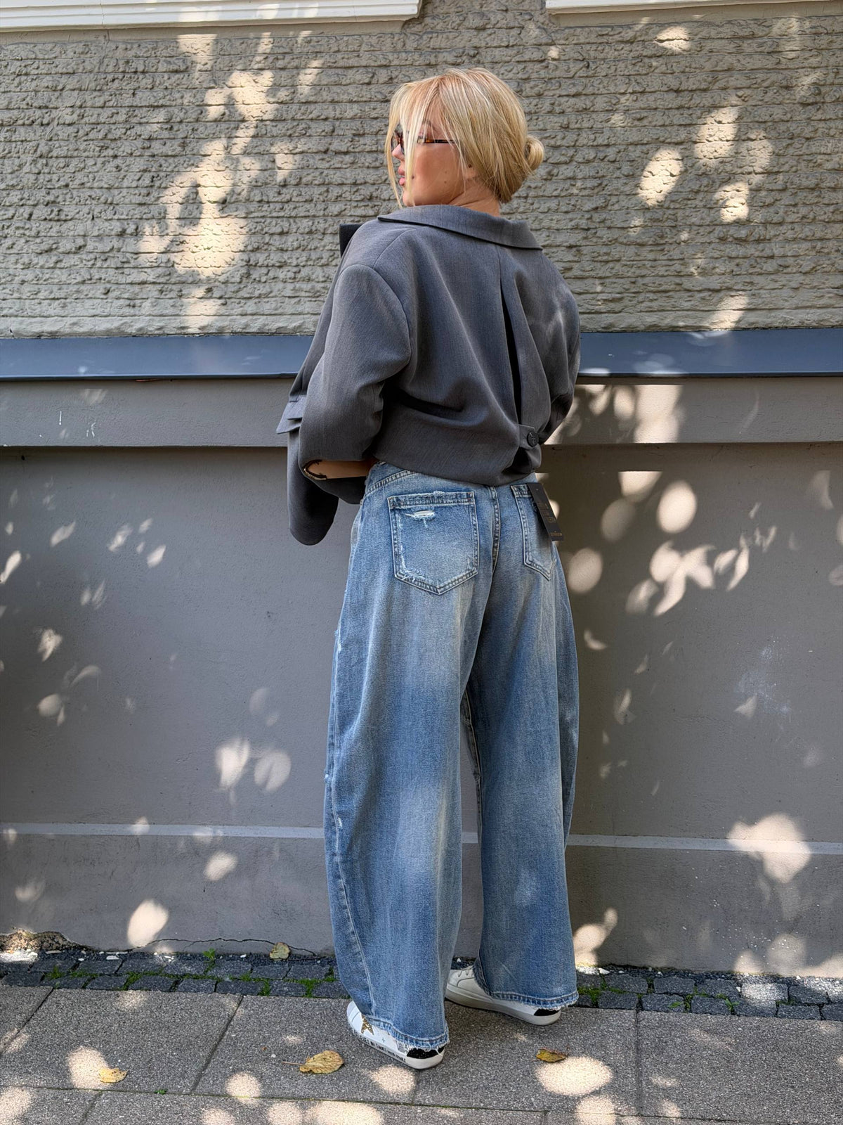 BAGGY JEANS + Belt