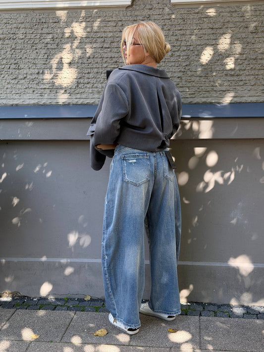 BAGGY JEANS + Belt