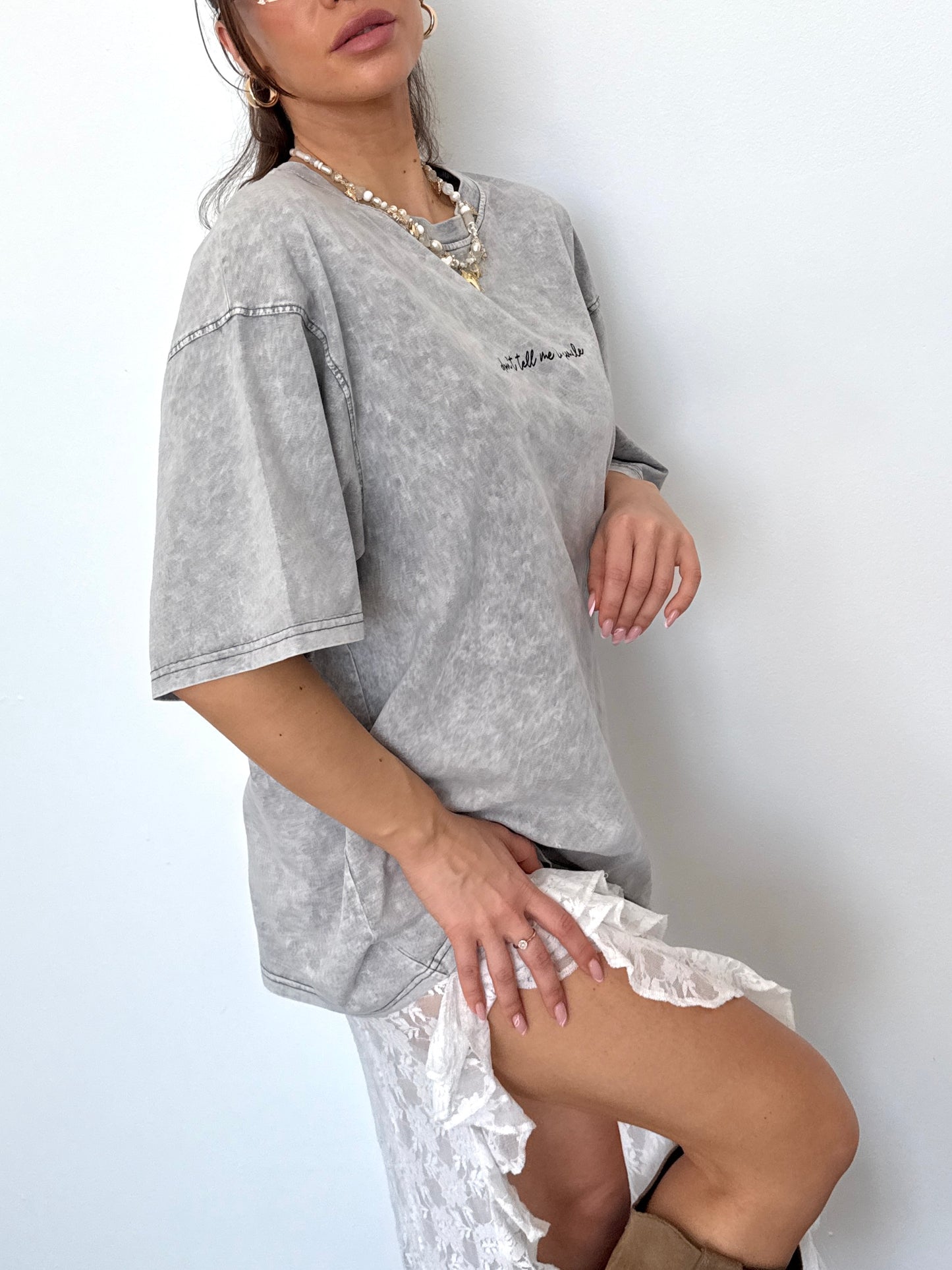 OVERSIZED T-SHIRT “Light Grey”