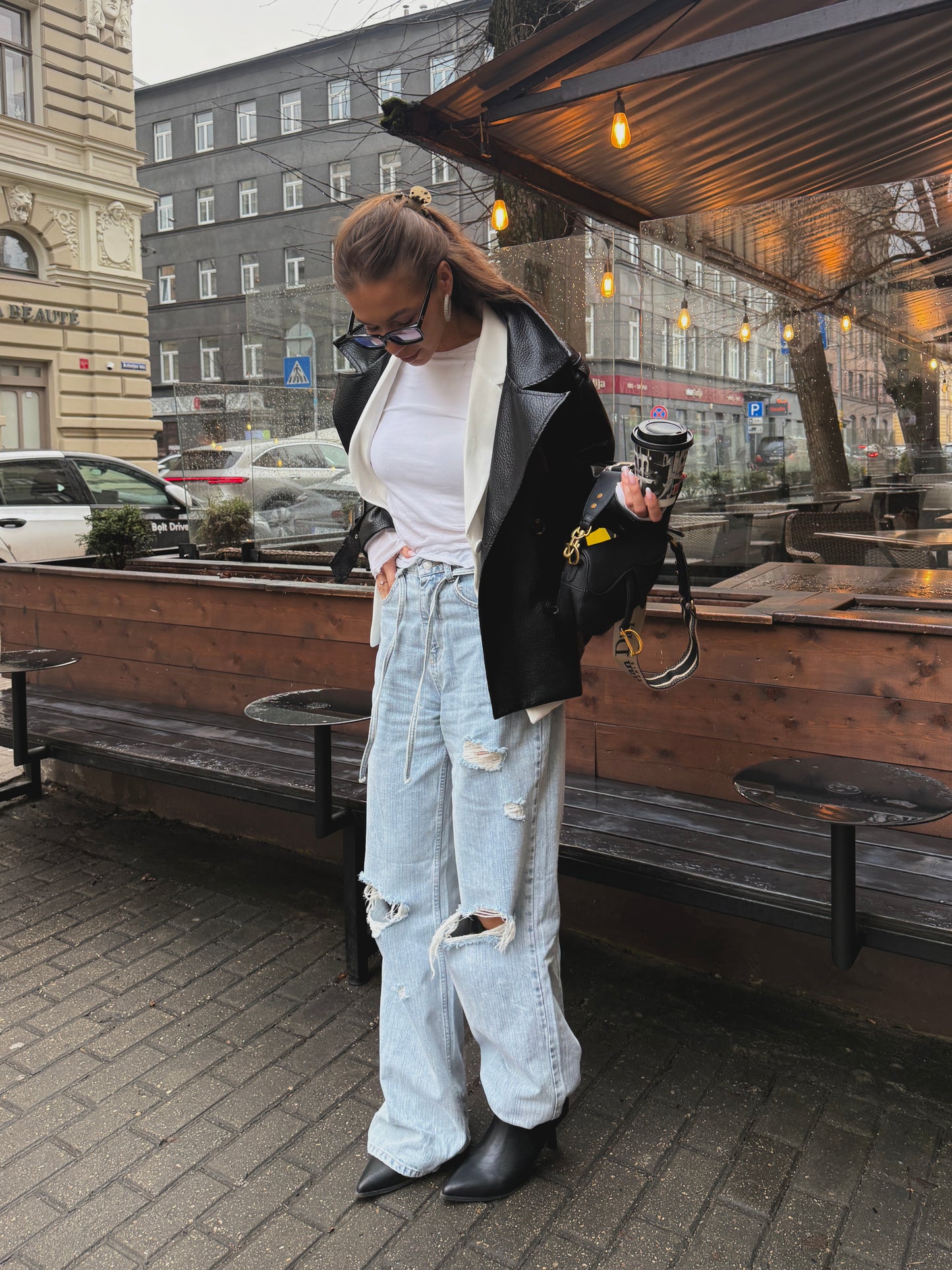 “Downtown Rip Jeans”