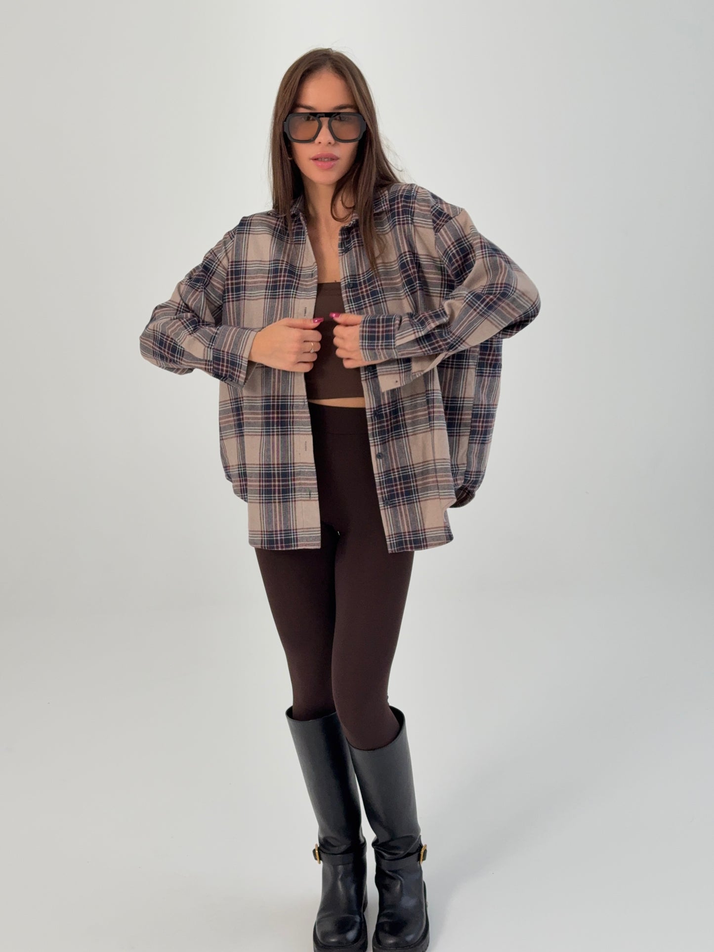 CHECKERED SHIRT “Maple”