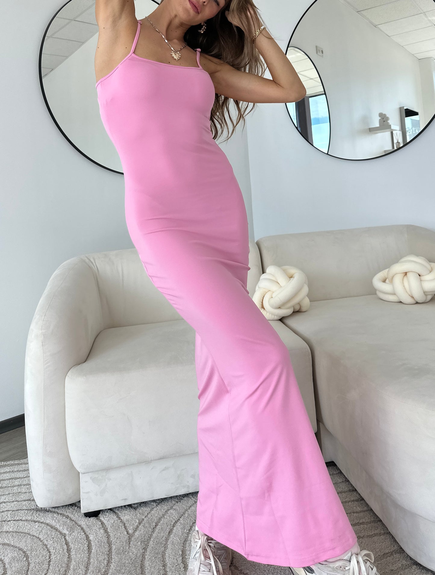 PINK MAXI DRESS