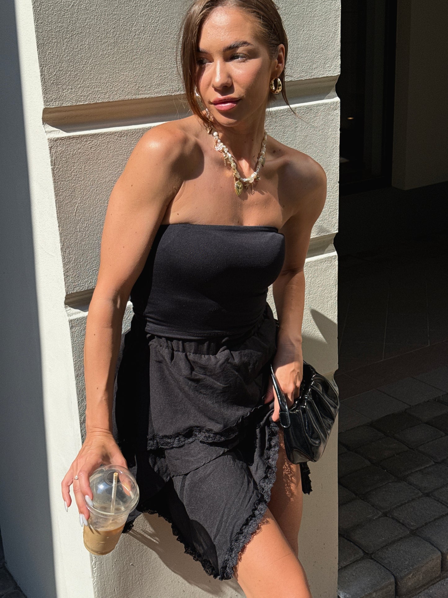 SKIRT “Black Ruffle”