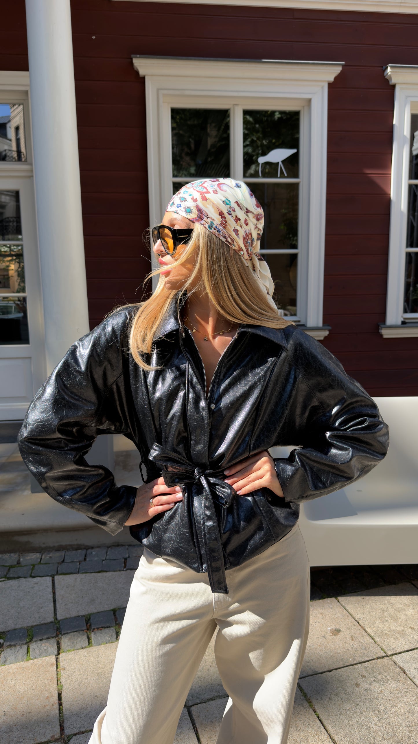 LEATHER JACKET “Lumina”