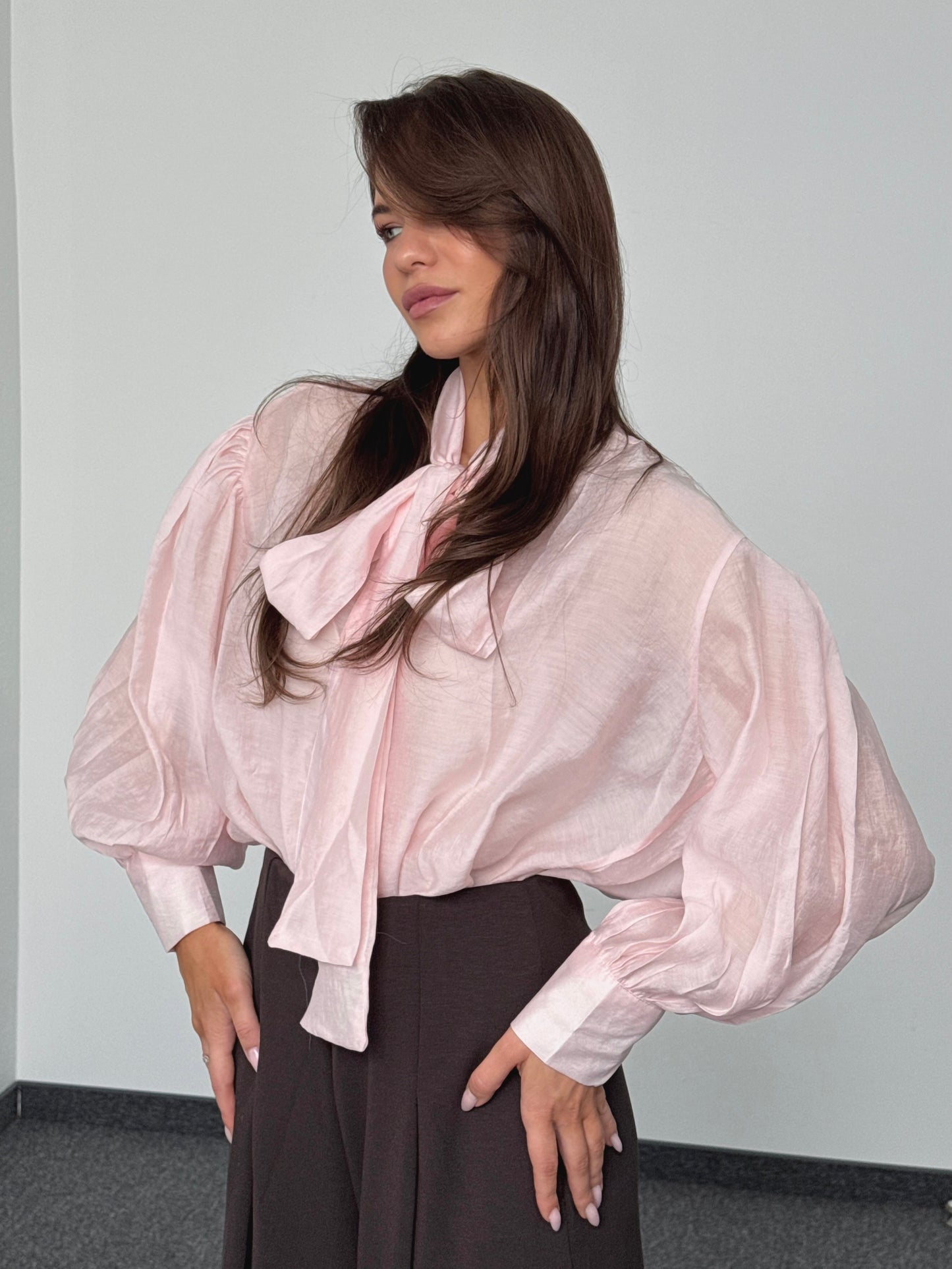 ELEGANT BLOUSE “Light Pink”