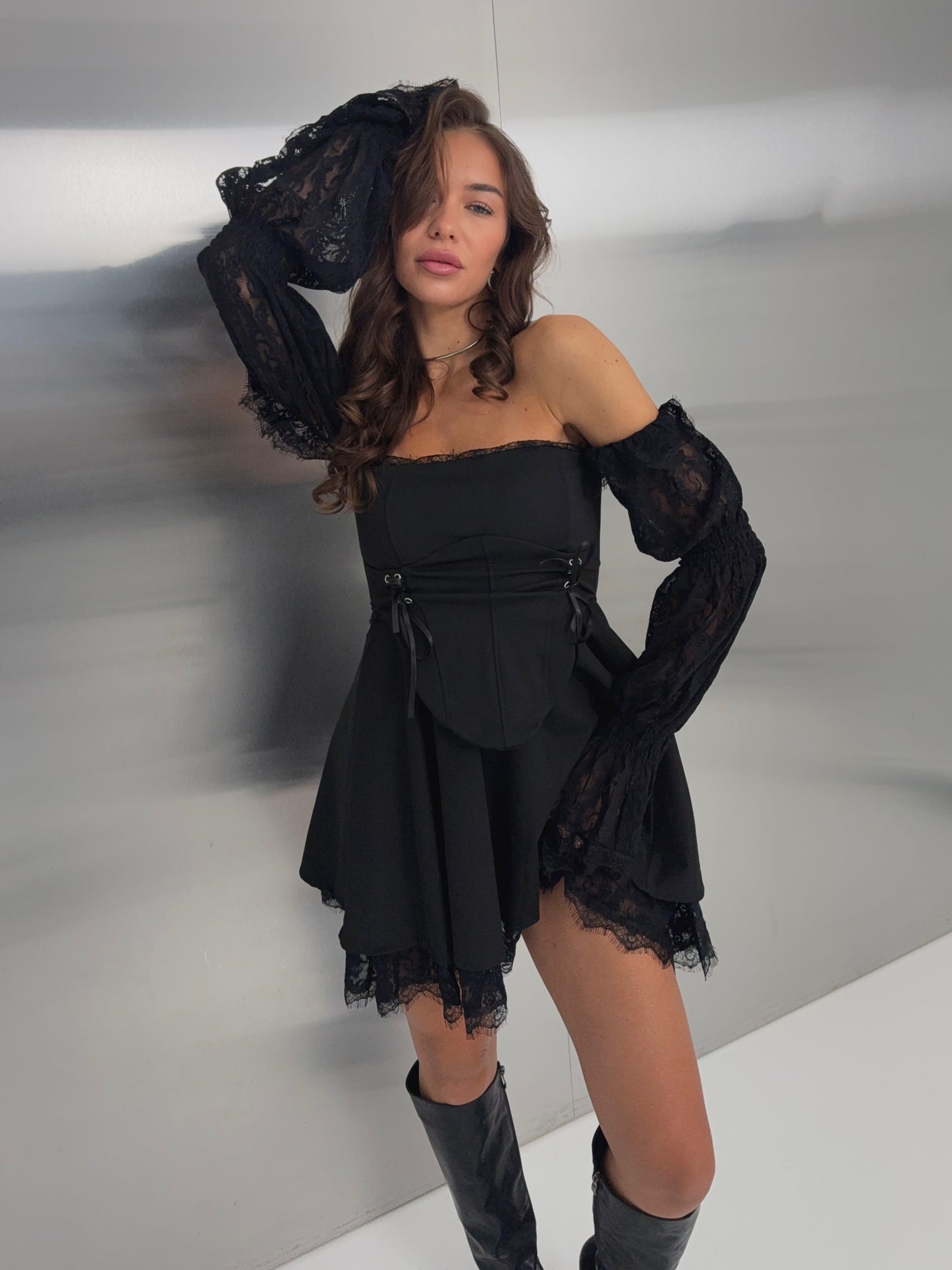 DRESS “Lace Corset Mini”