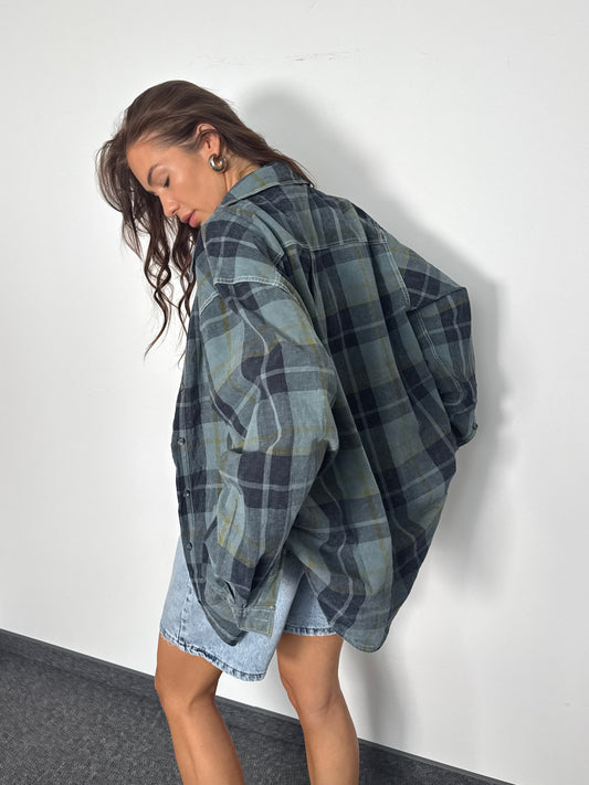 CHECKERED SHIRT “Green”